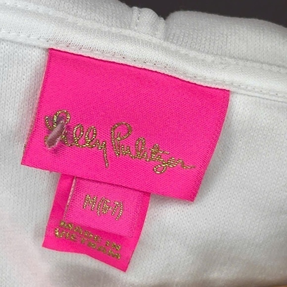 NWOT LILLY PULITZER GIRLS CHAPLIN COVER UP S M L XL - Picture 3 of 3